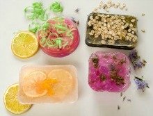 Make soap without touching lye using the melt and pour method