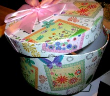 pretty box for homemade soaps